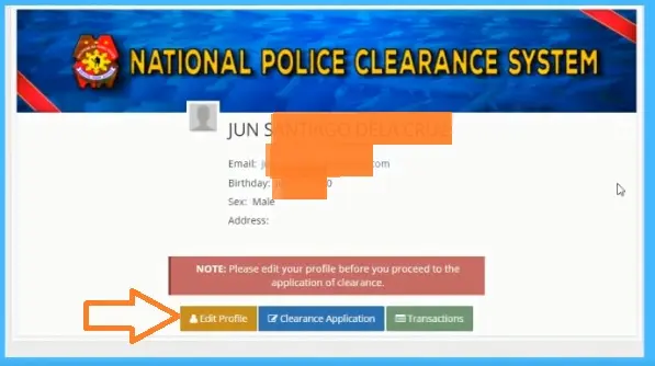 national police clearance