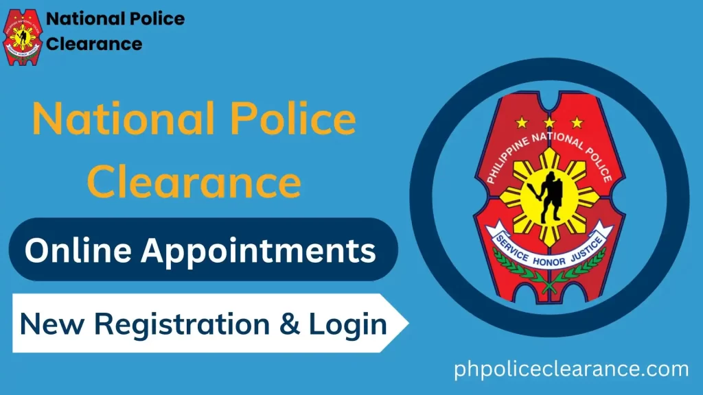 police clearance online