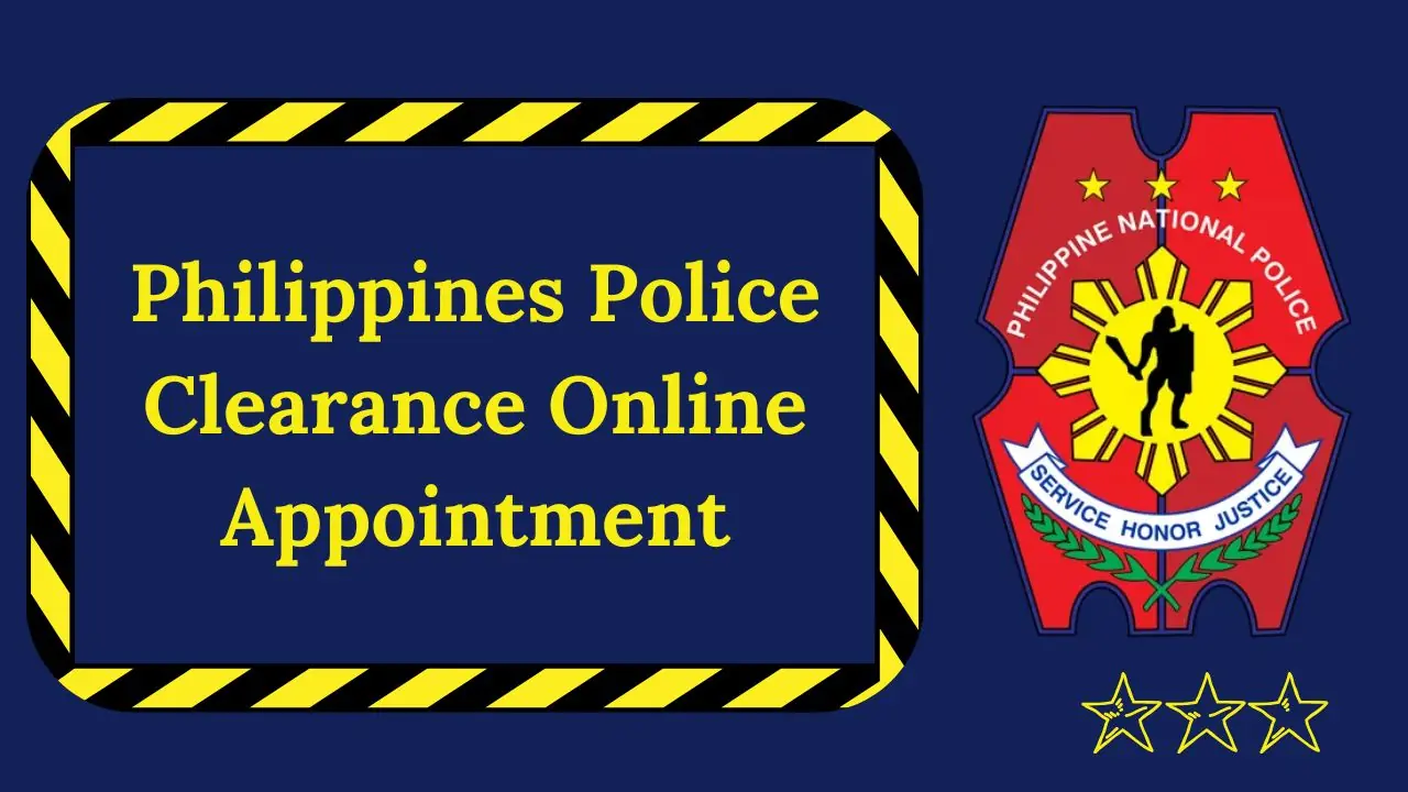 Philippines Police Clearance Online Appointment